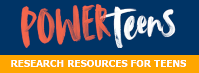 Power Teens logo - Research Resources for Teens