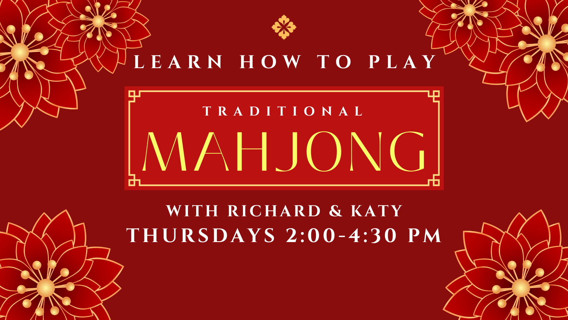 Learn to Play Traditional Mahjong