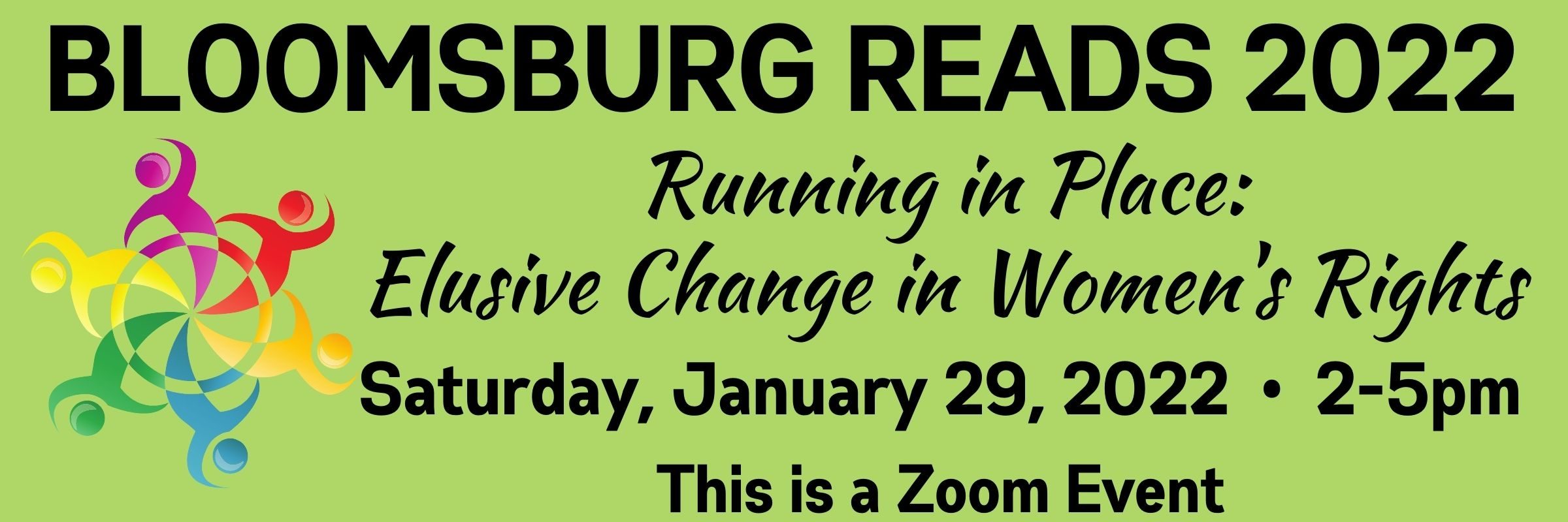 Bloomsburg Reads 2022 narrow web banner